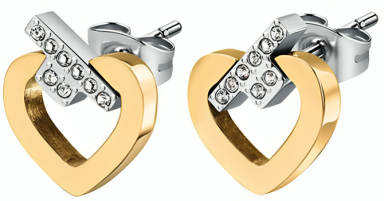 Серьги Trussardi T-Logo TJAXC49