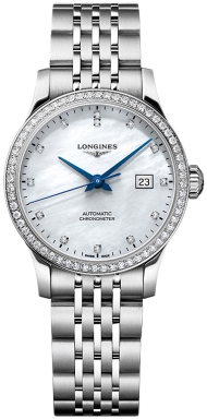 Часы Longines Record Auto COSC Chronometer L2.321.0.87.6