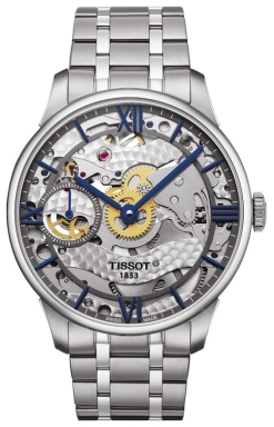 Часы Tissot Chemin Des Tourelles Squelette Mechanical T099.405.11.418.00